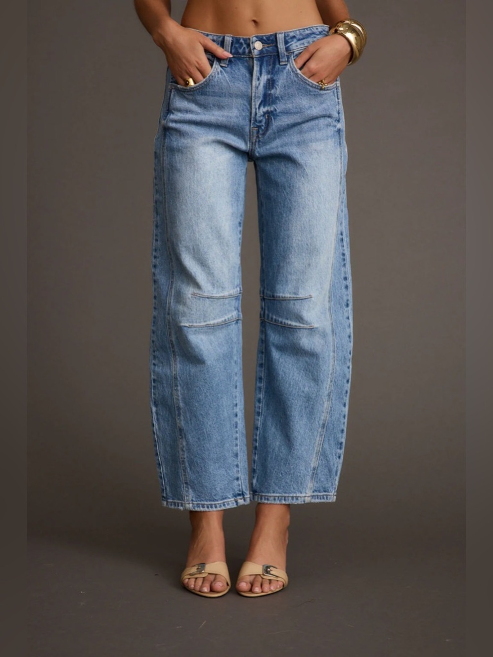 Muse Barrel Denim Jeans 12th Tribe Size 28